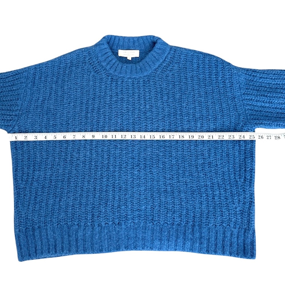 Sézane Jose Blue Jumper Sweater Sz M - Picture 11 of 12